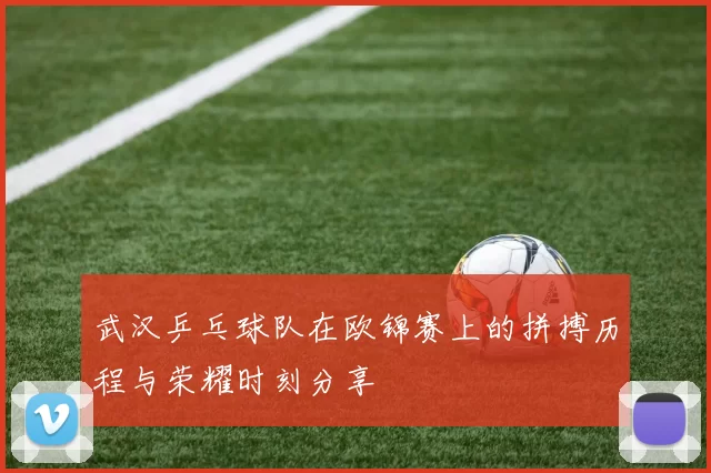 武汉乒乓球队在欧锦赛上的拼搏历程与荣耀时刻分享